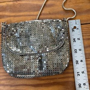 Vintage whiting and Davis style evening bag